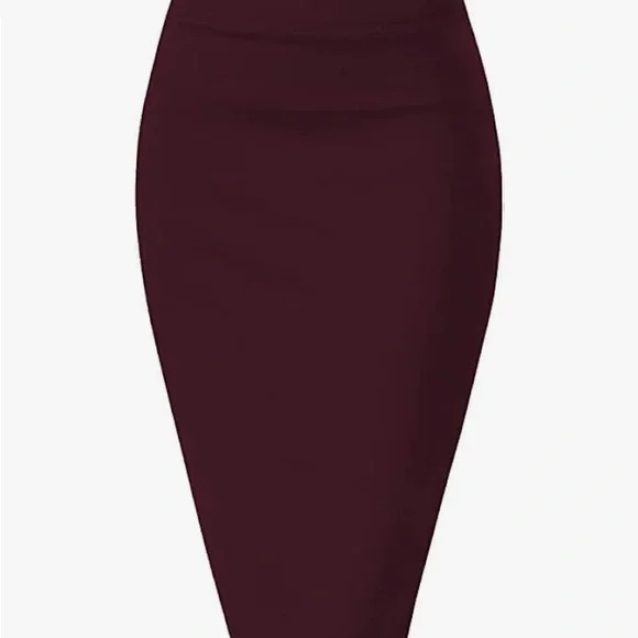 Sweet Hearts Classic Stretch Pencil Skirt - Picture 3 of 3